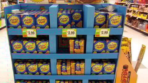 Nabisco 'S'mores' Stop & Shop Pallet Display