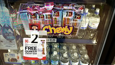 Circle K Favorites Quaker Chewy Wobbler