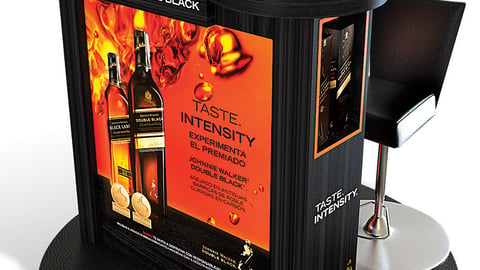 Johnnie Walker Double Black Tasting Station