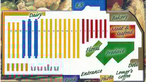 King Soopers Sample Store Map