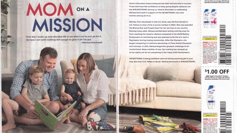 P&G 'Mom On A Mission' FSI