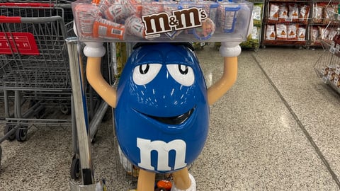 M&Ms figurine