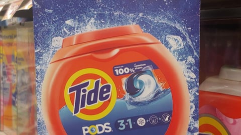 Tide shelf talker