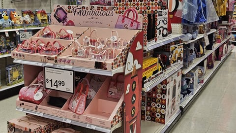 Target FAOabulous by FAO Schwarz Endcap