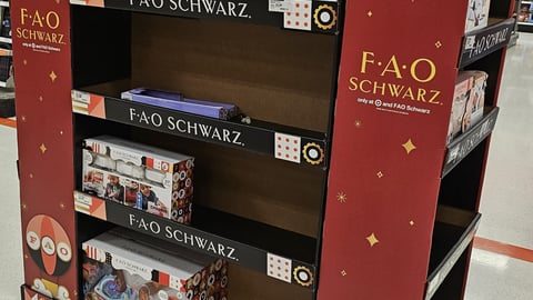 Target FAO Schwarz Aisle Display