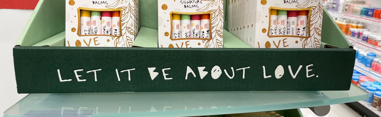 Burt's Bees x Cleo Wade Target Shelf Trays