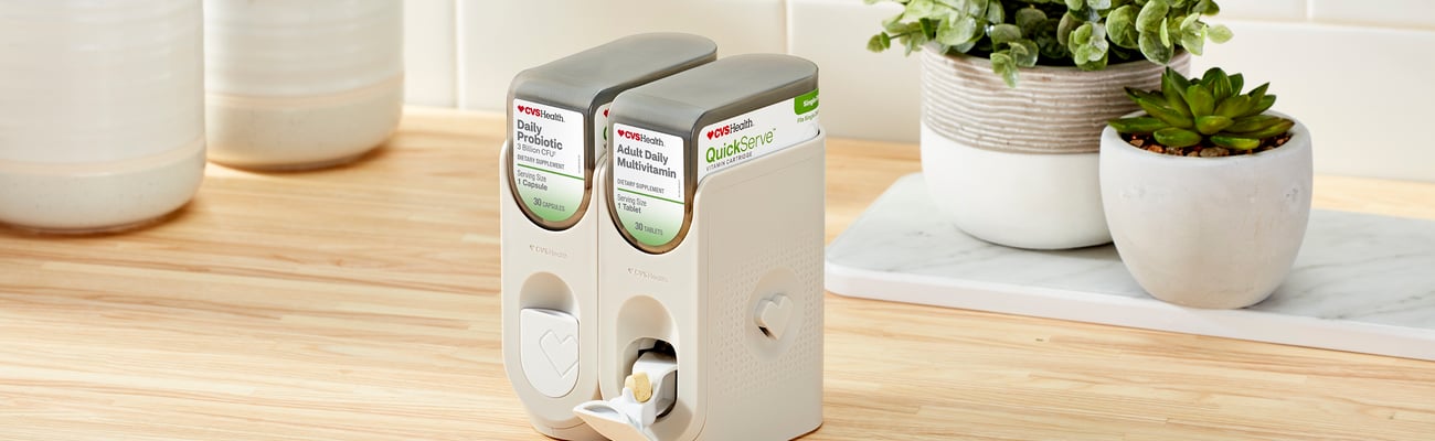 CVS Health QuickServe dispenser