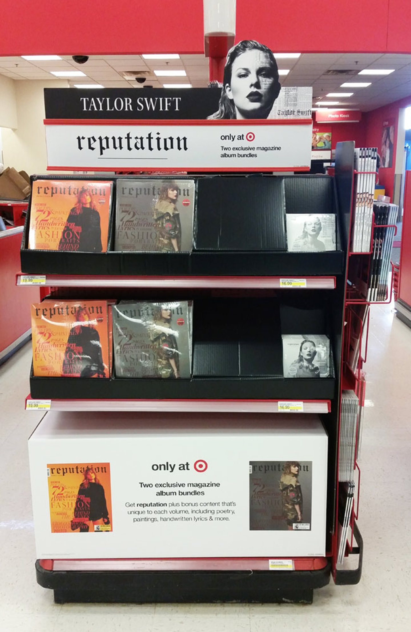 taylor swift reputation target