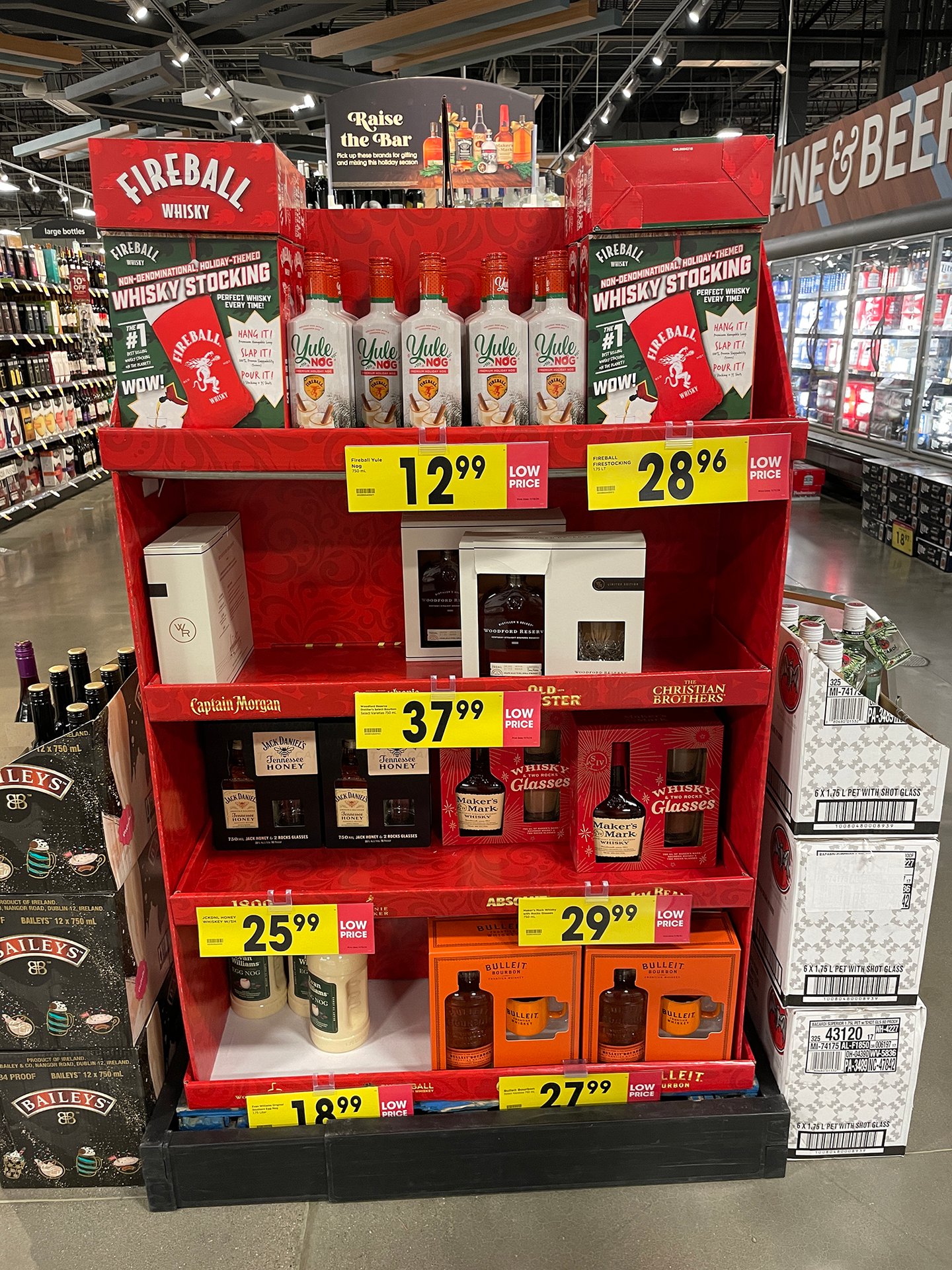 liquor display kroger