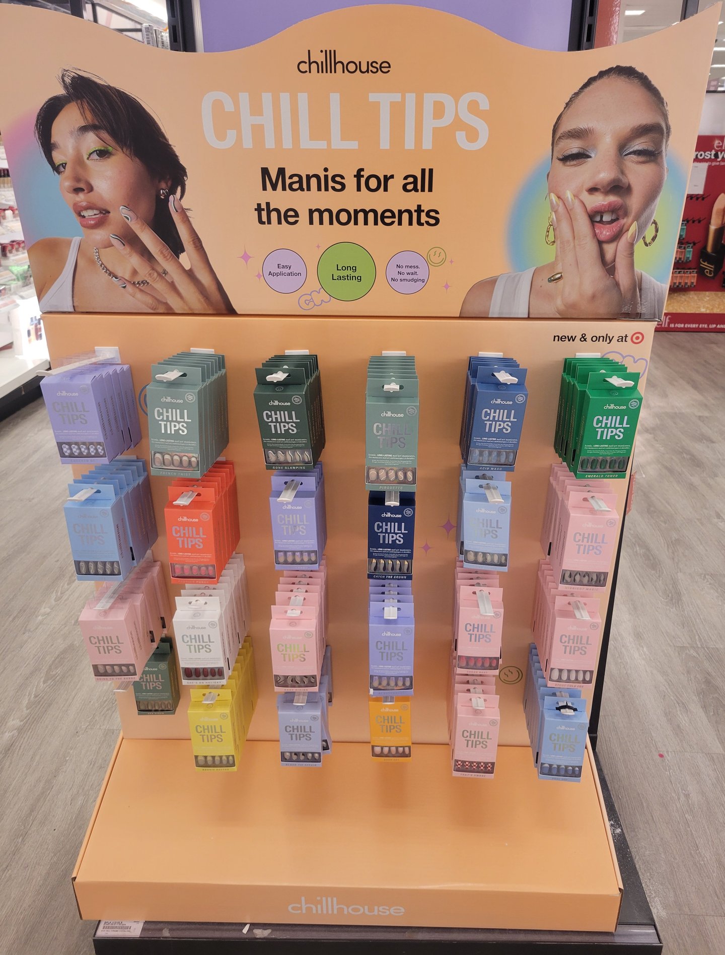 Target Chillhouse Chill Tips 'Manis for All the Moments' Endcap