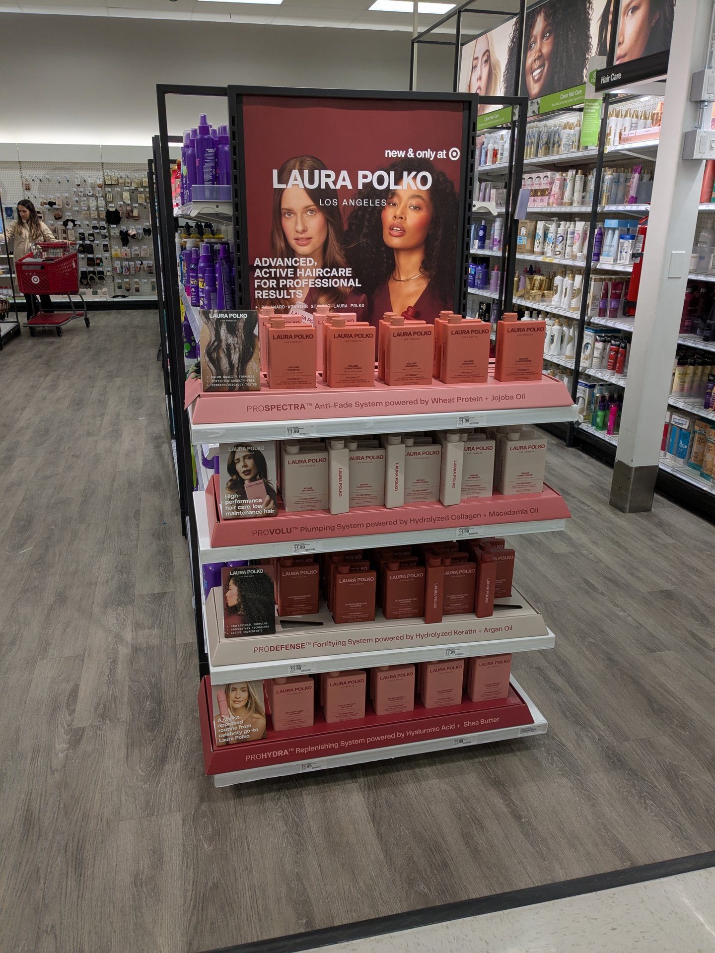 Target Laura Polko Los Angeles 'Professional Results' Endcap