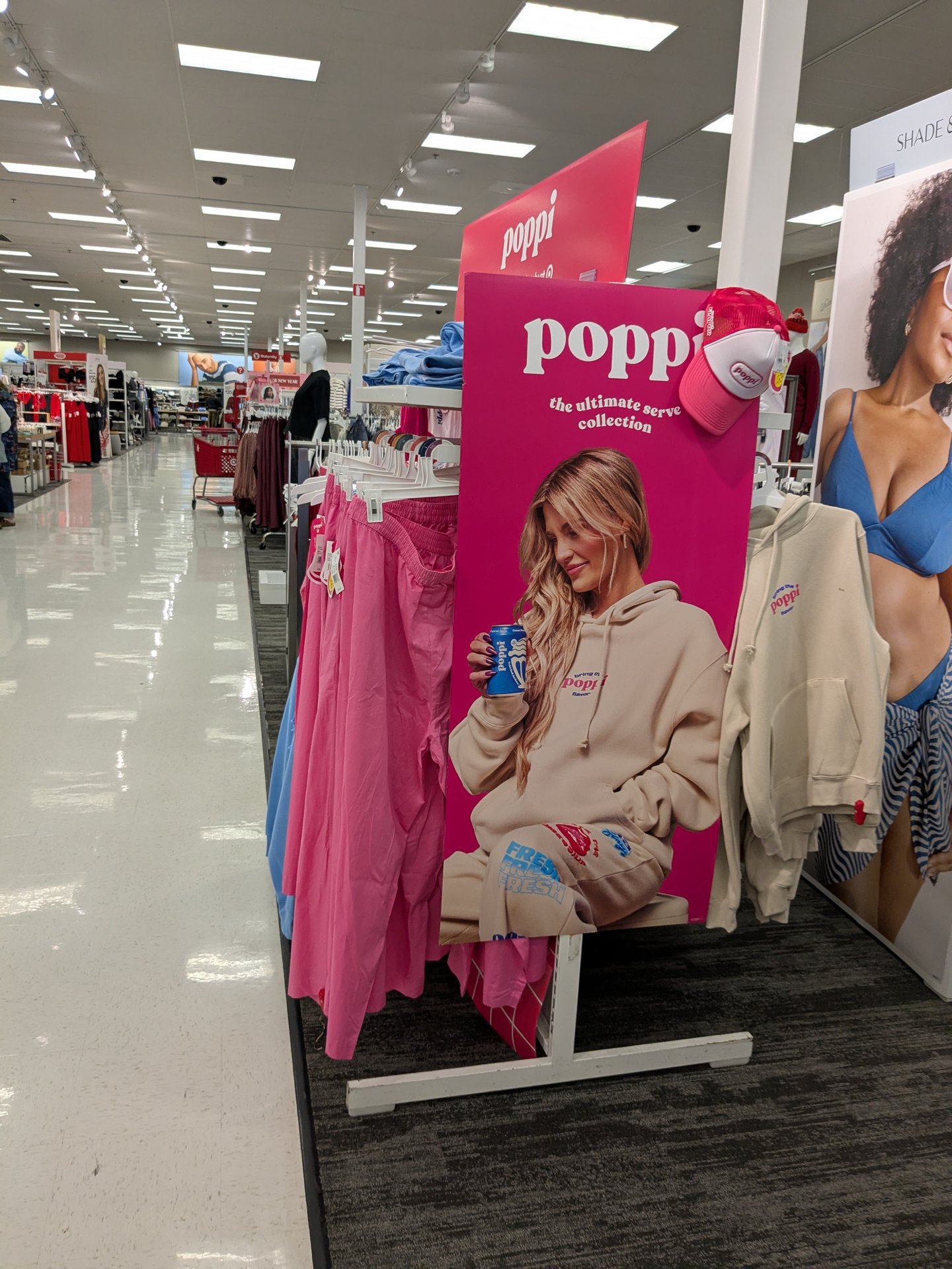 Target Poppi Ultimate Serve Collection Display Fixture