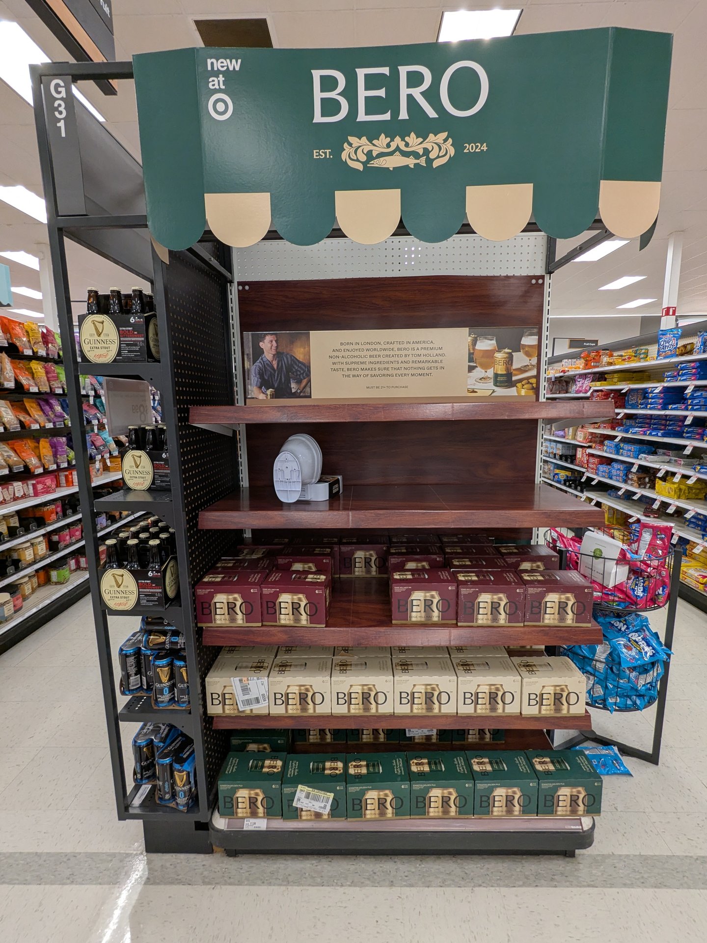 Target BERO 'Savoring Every Moment' Endcap