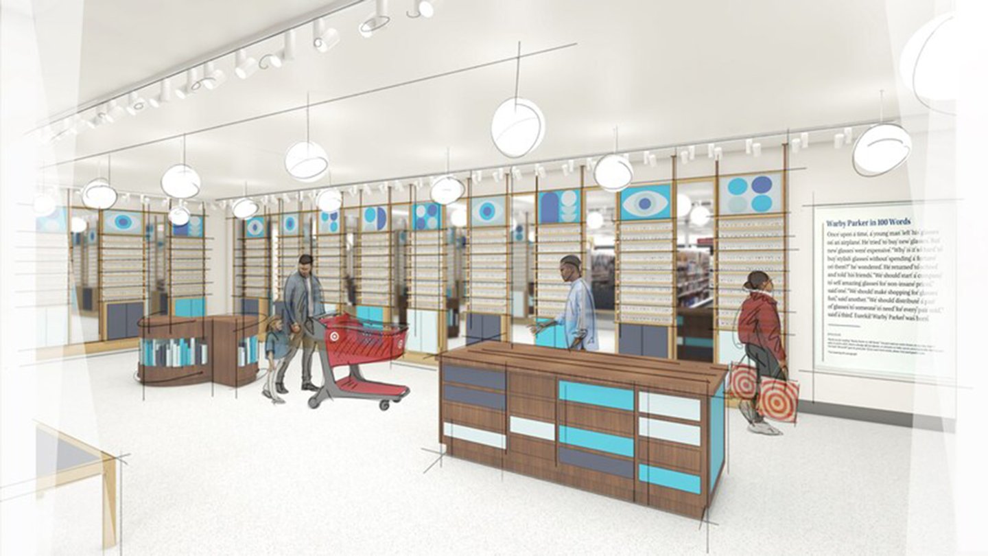Warby parker at targe