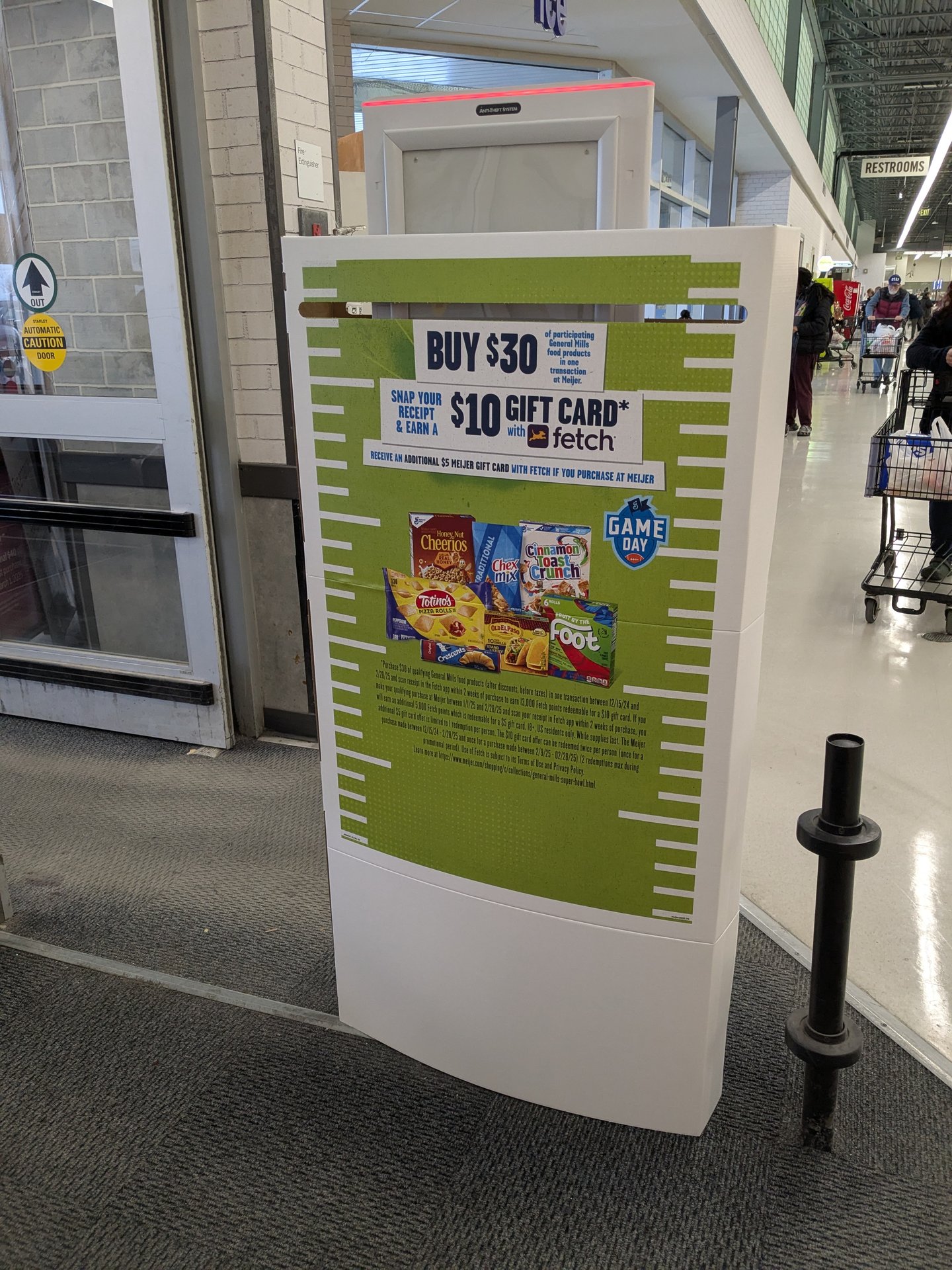 General Mills Meijer 'Game Day' Security Wrap