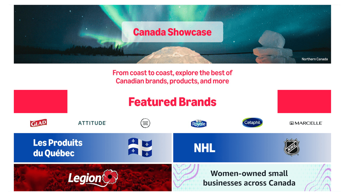 canada showcase