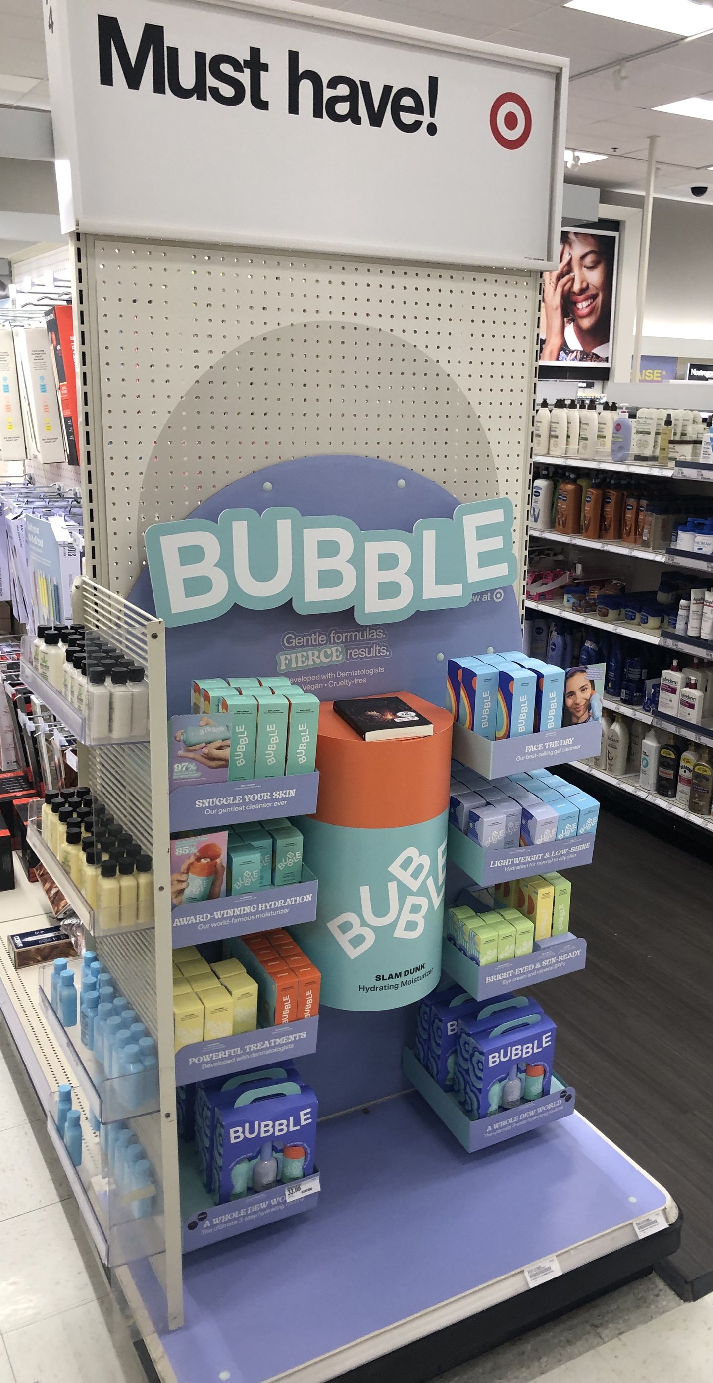 Target Bubble 'Gentle Formulas' Endcap