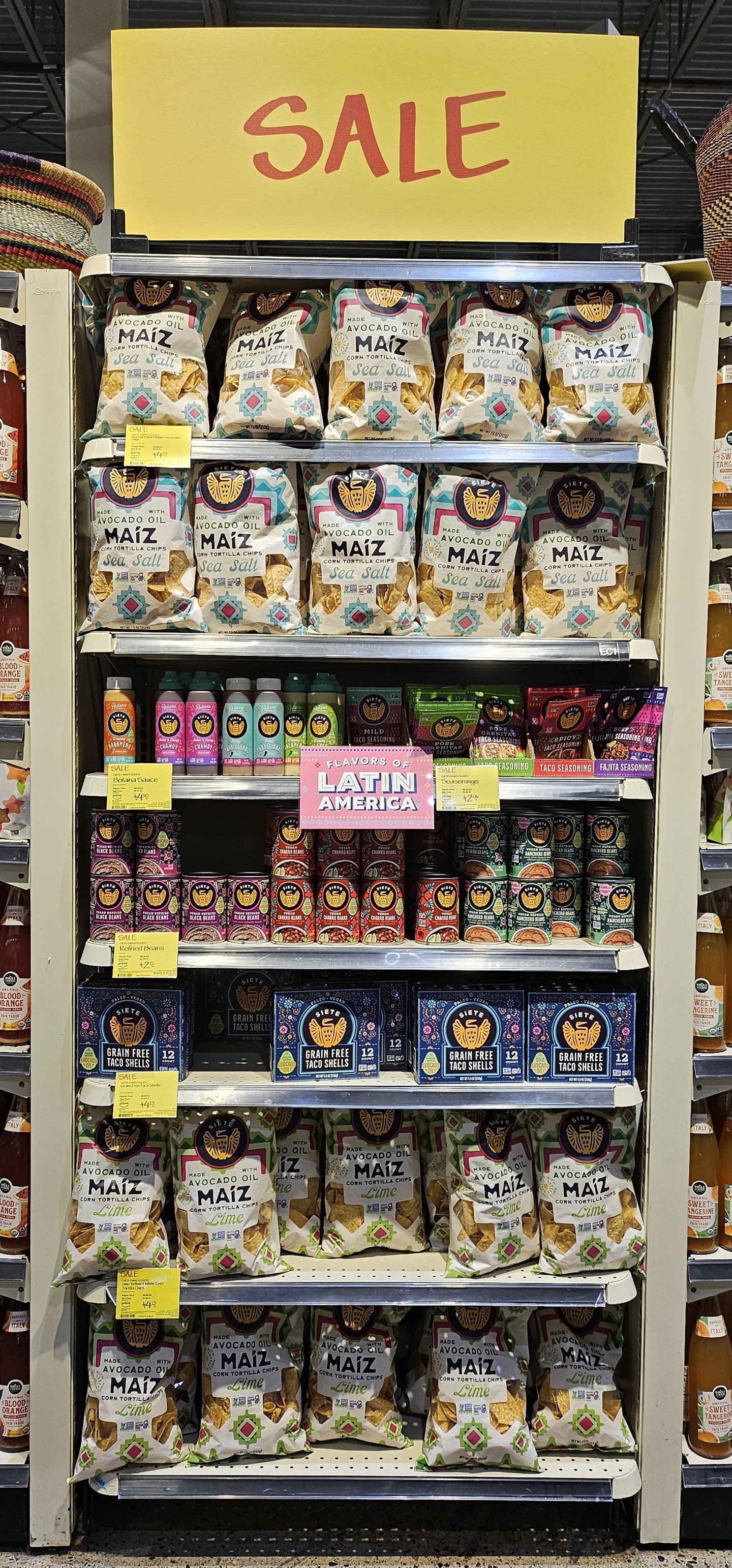 Whole Foods 'Flavors of Latin America' Endcaps