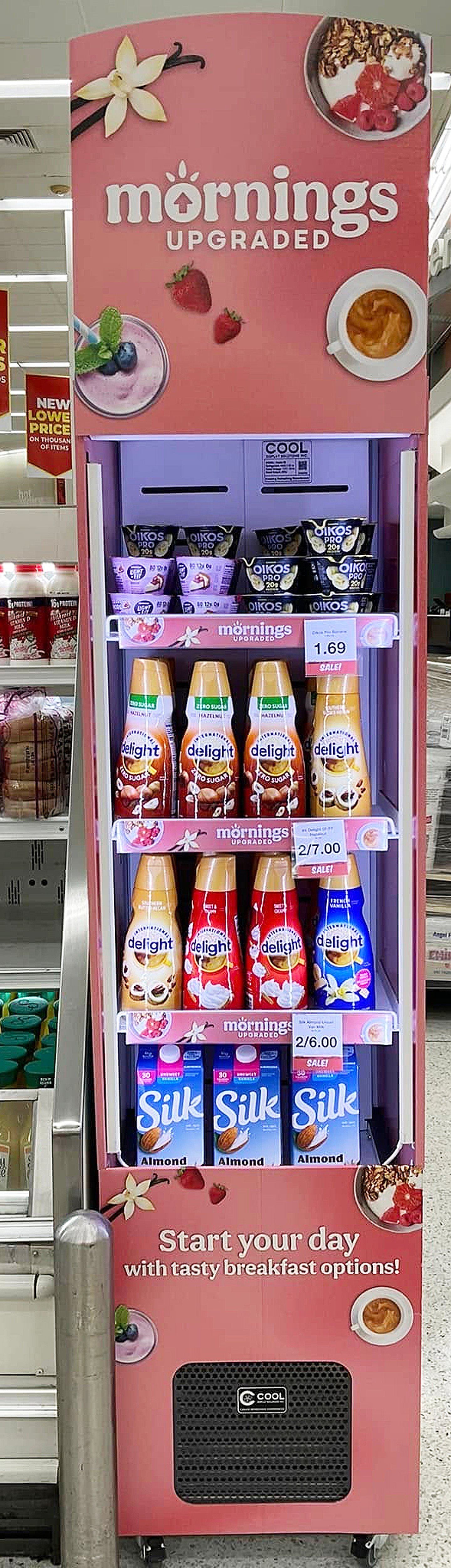 Danone Mornings Upgraded cooler