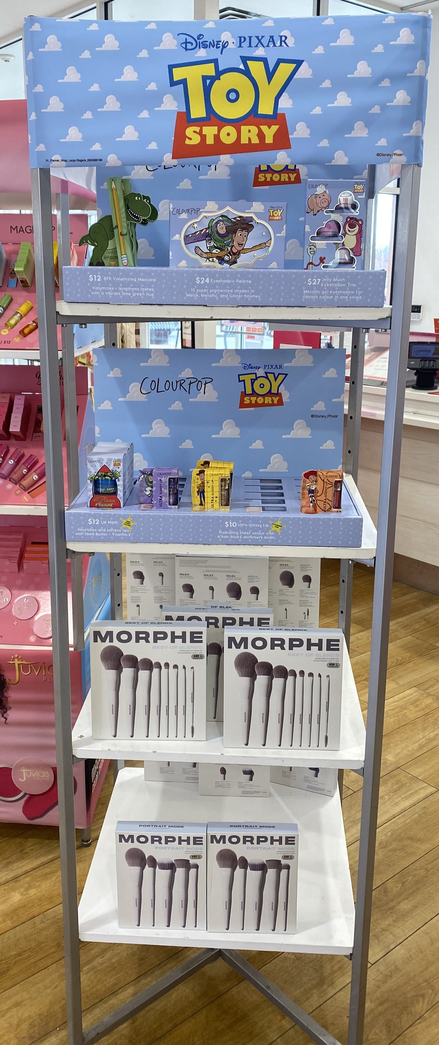 ColourPop Toy Story Ulta Display Fixtures