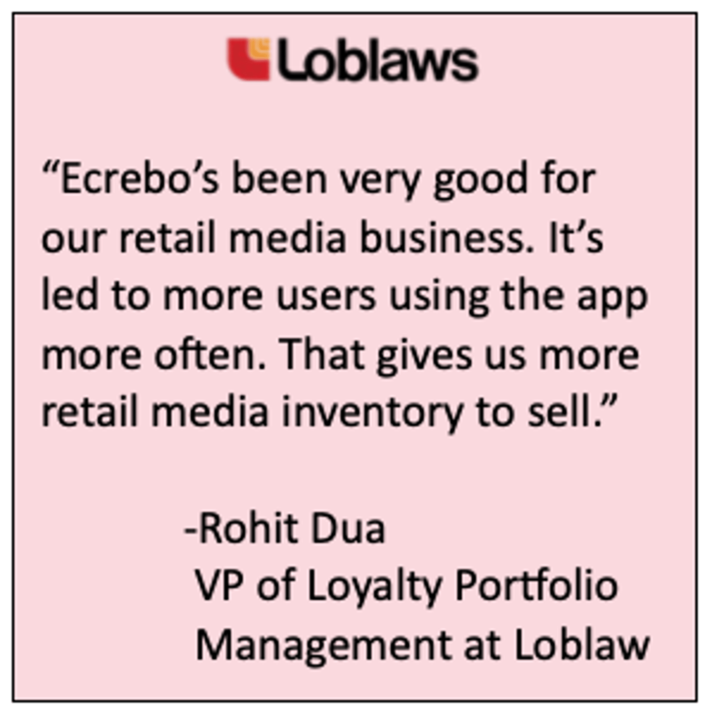 Rohit_Dua_VP_LoyaltyPortfolio_Loblaws