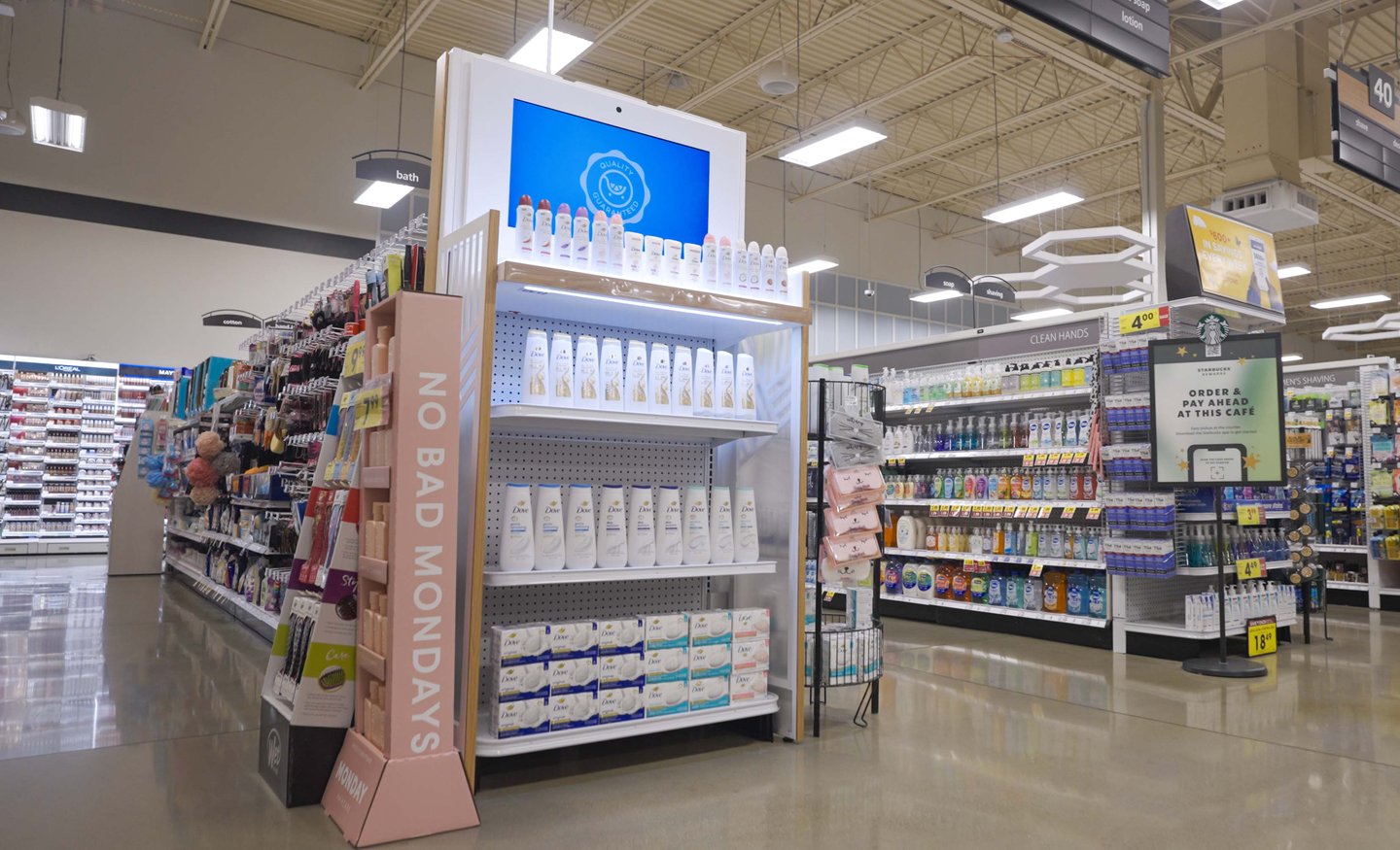 Kroger Endcap Barrows Display