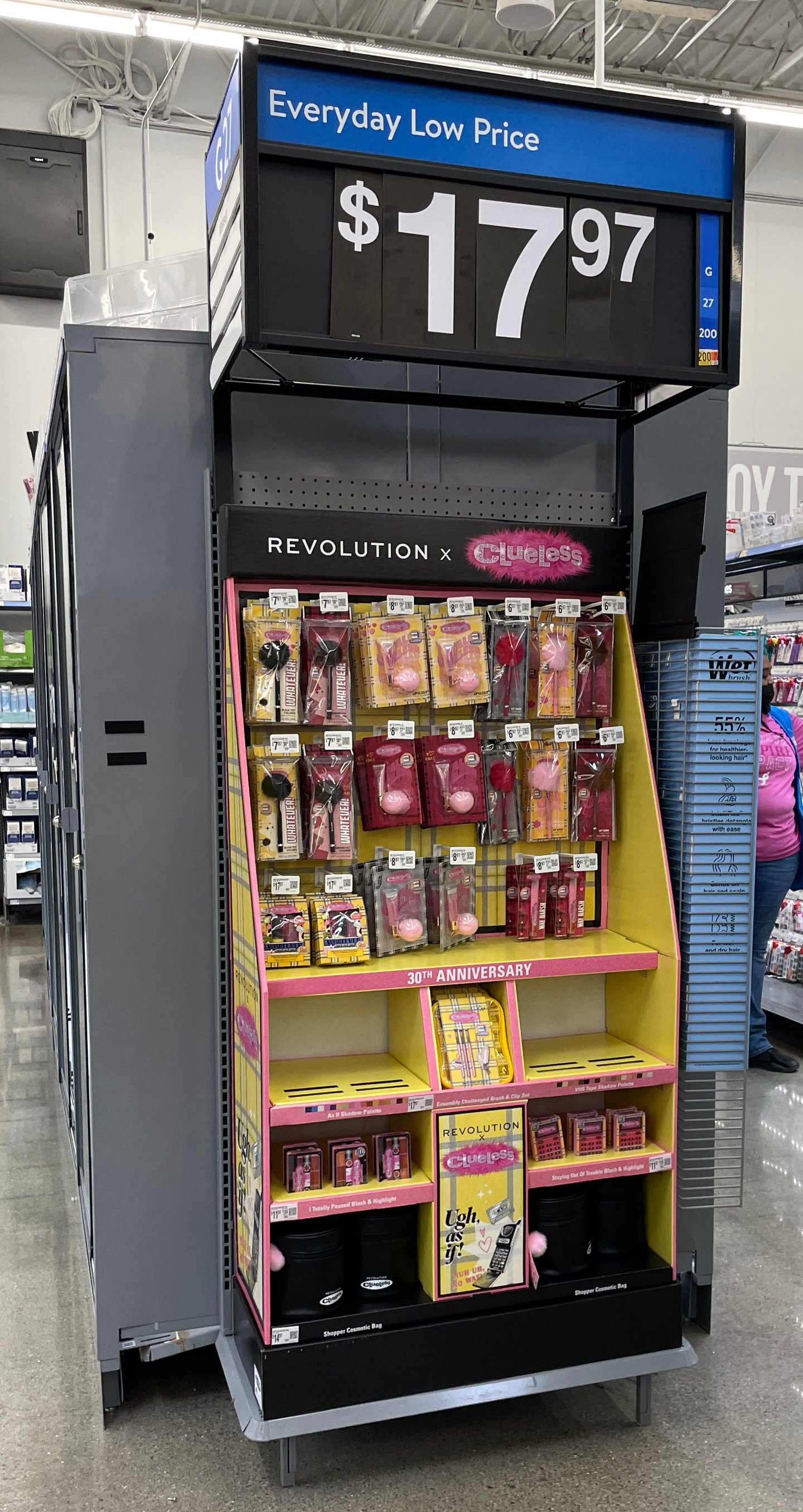 Walmart Revolution x Clueless Endcap