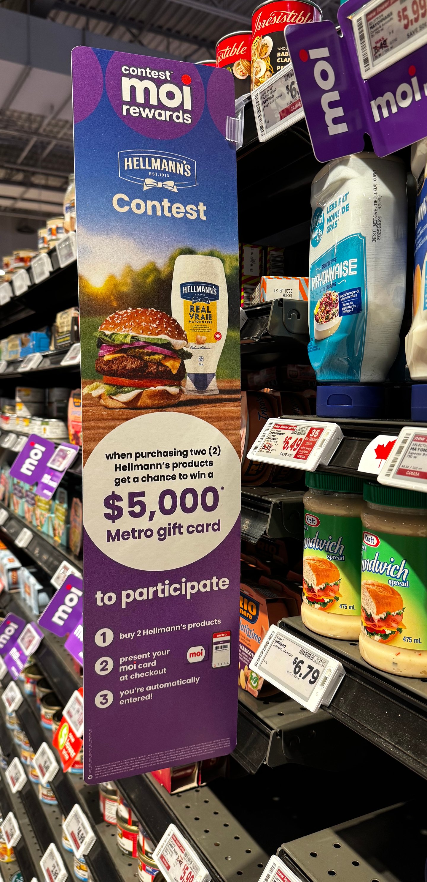 Cafe William Metro 'Win Free Coffee for Life' Violator