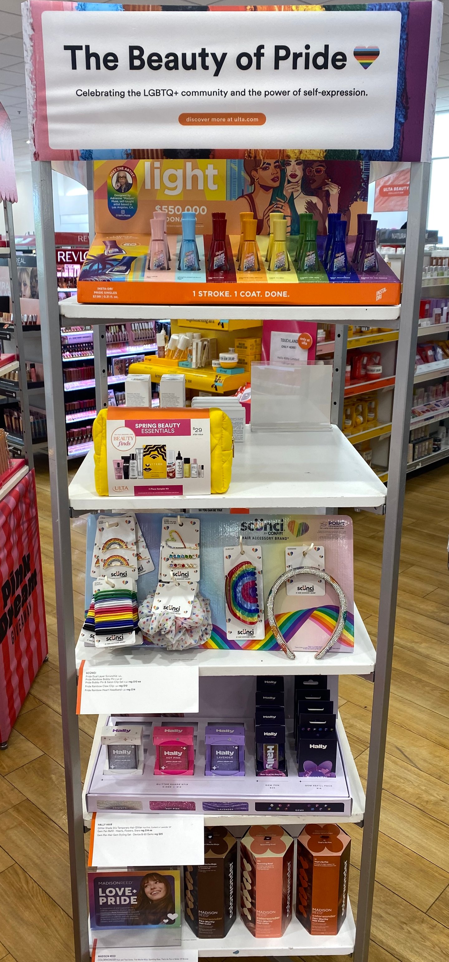 Ulta 'The Beauty of Pride' Display Fixture