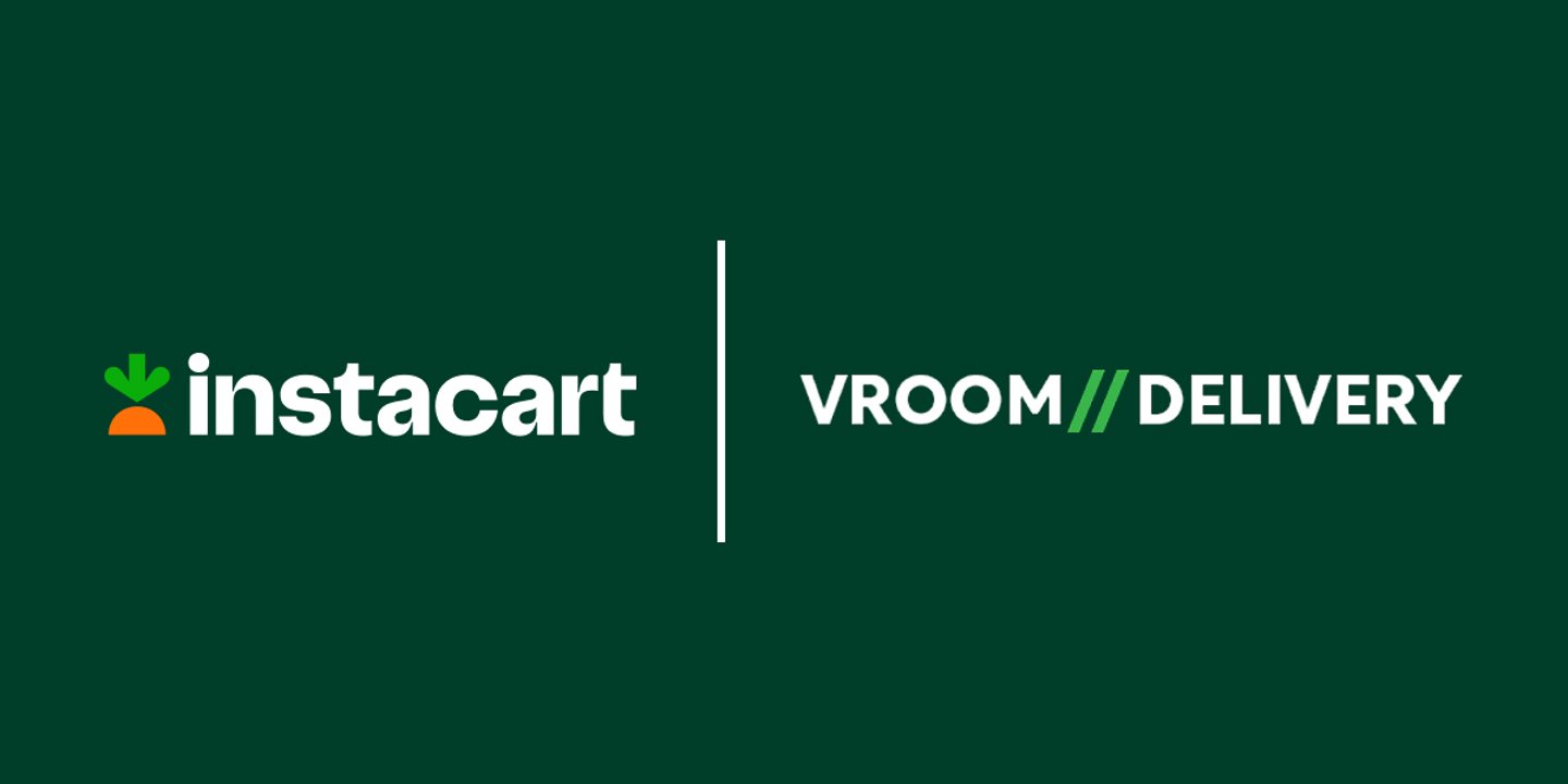 instacart vroom delivery