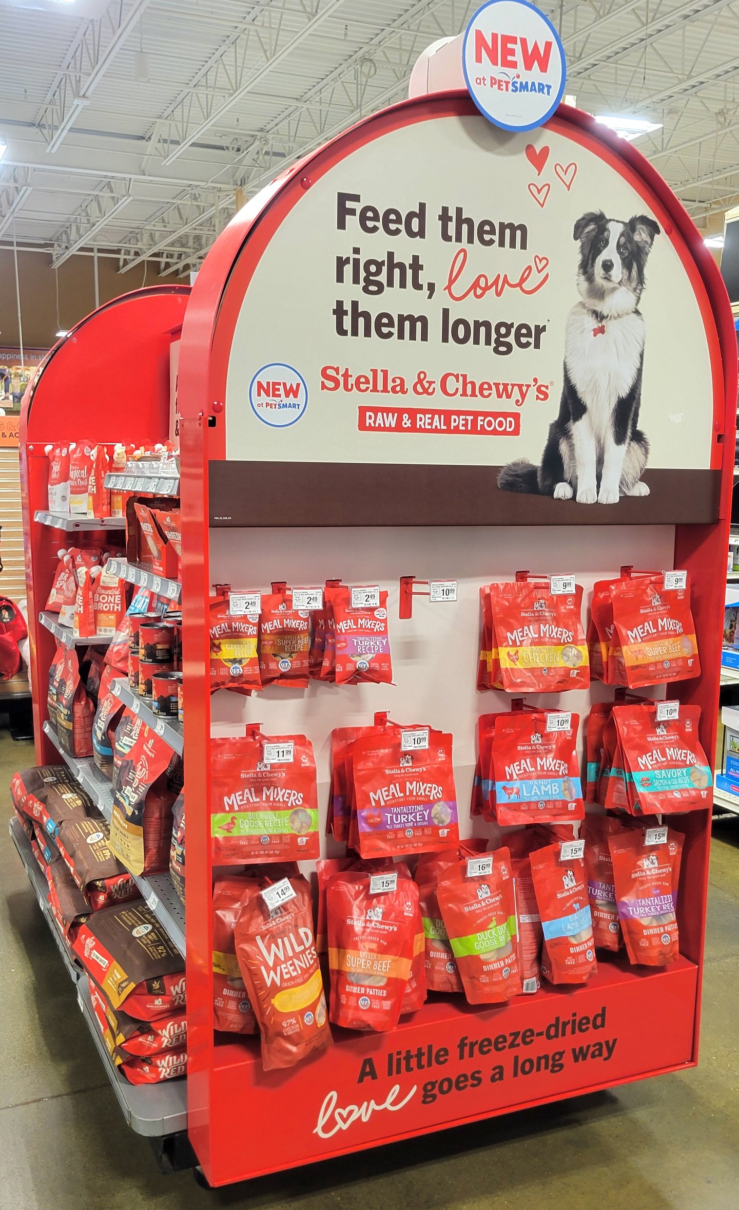 PetSmart Stella & Chewy's 'Add Raw' Gondola