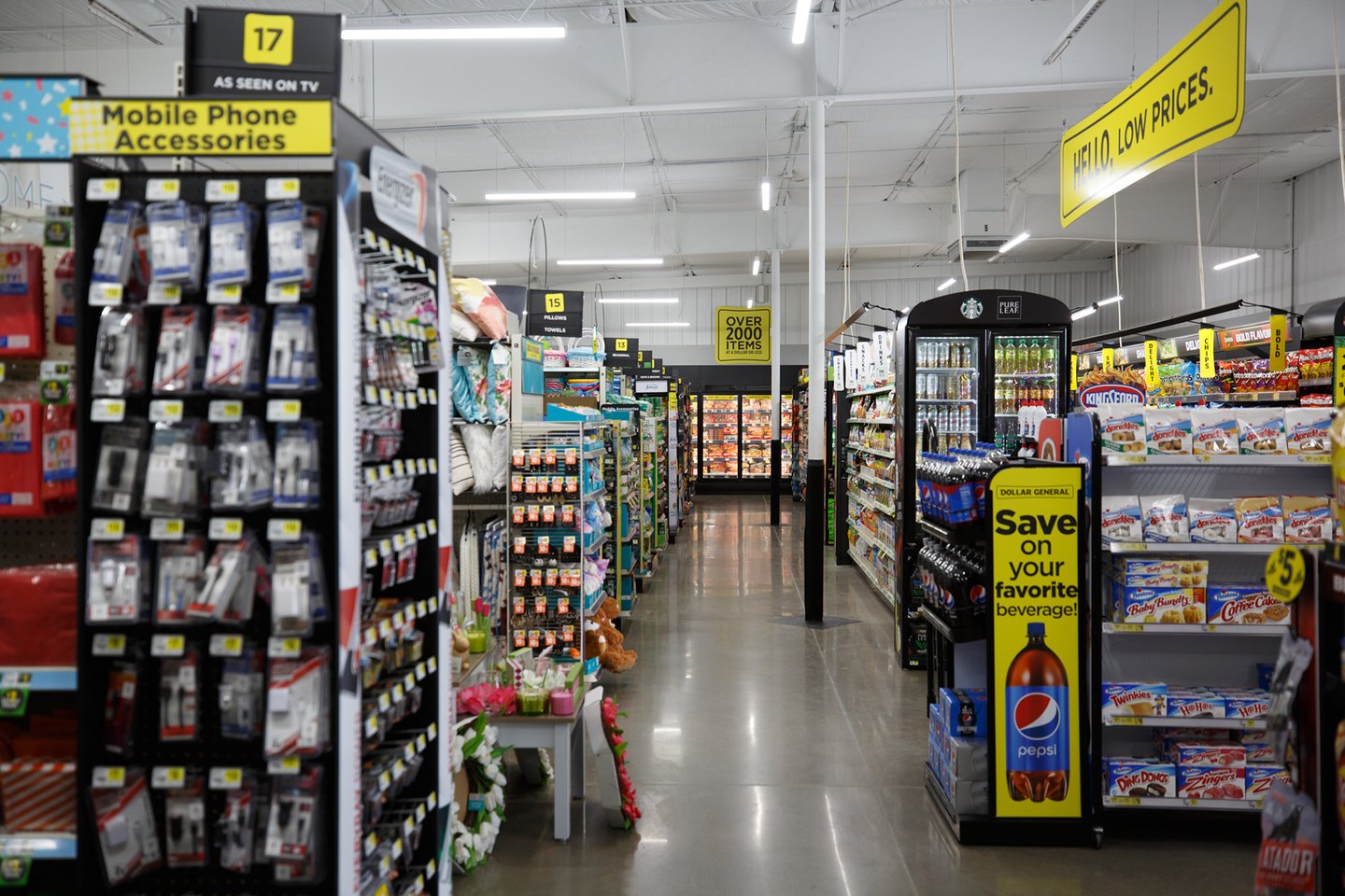 dollar general interior