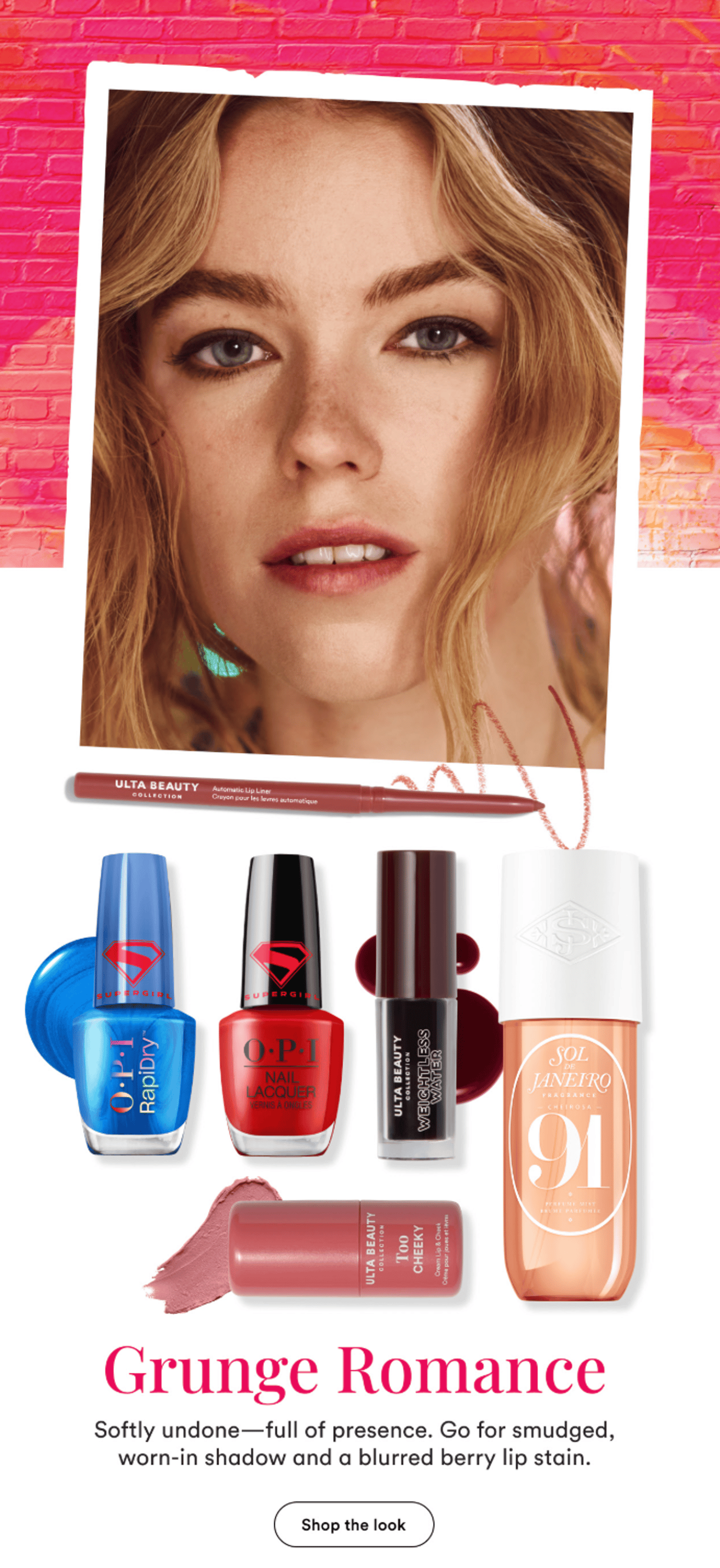 shop the look supergirl x ulta