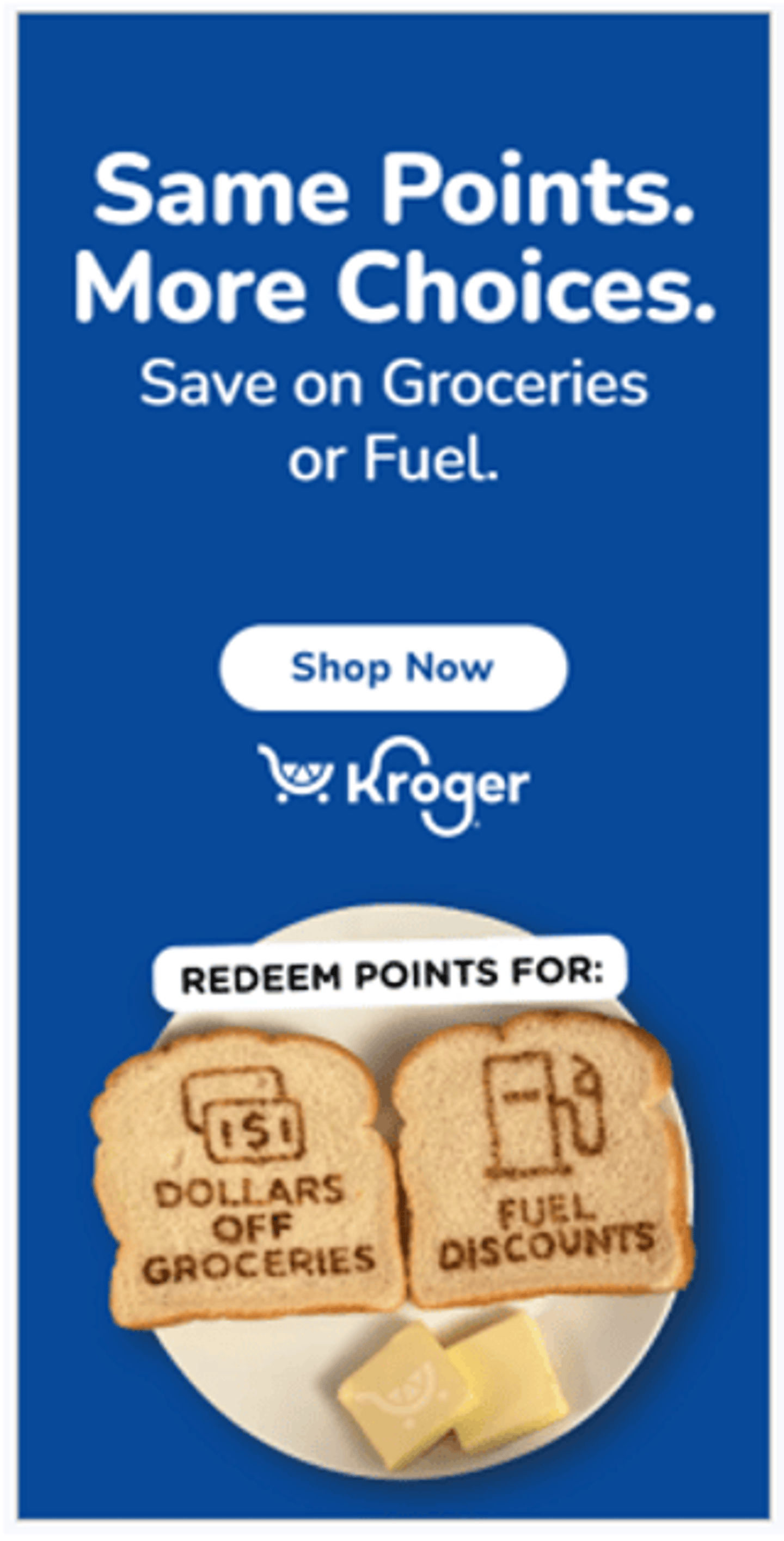 kroger loyalty points