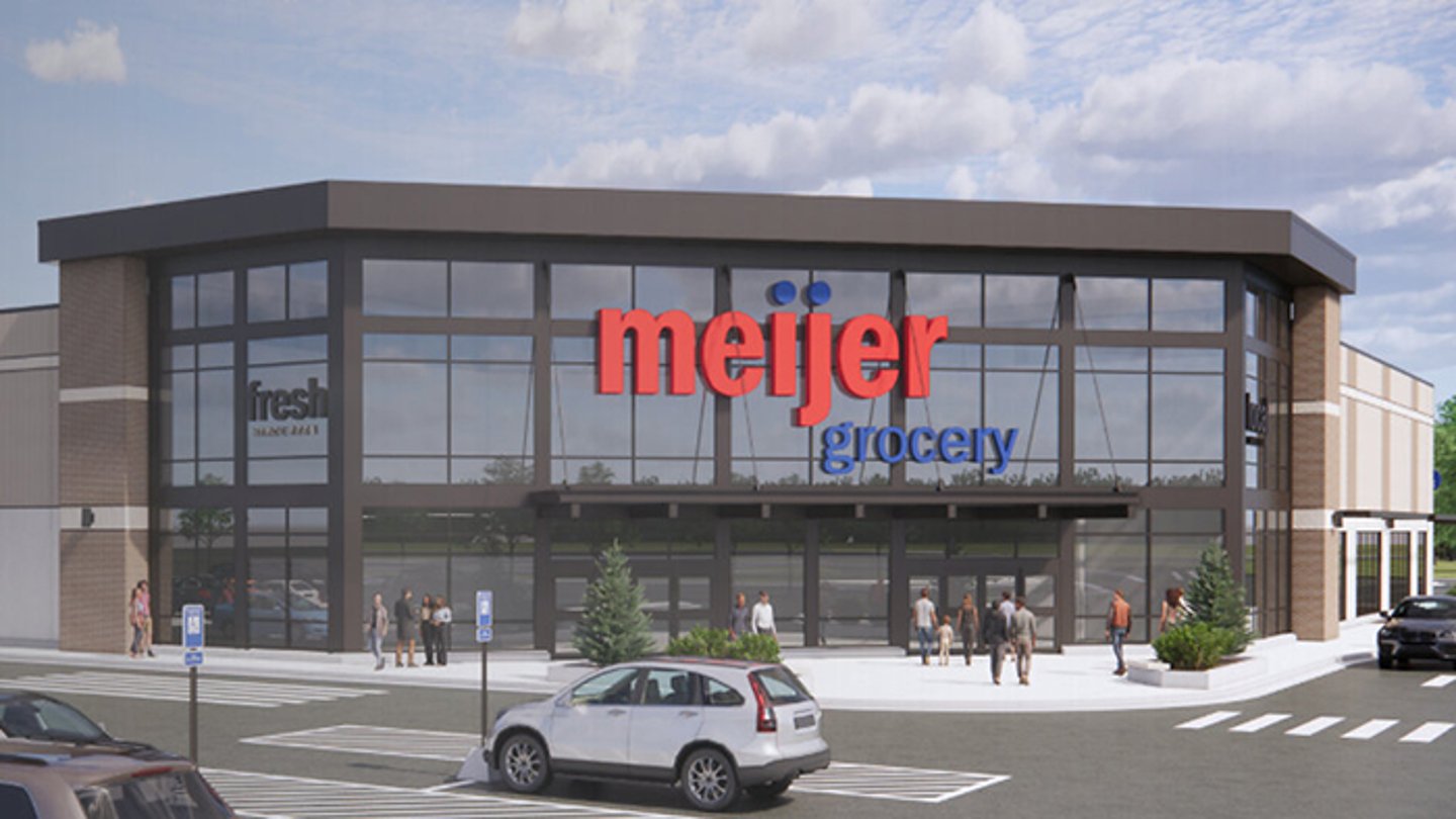 Meijer Grocery store rendering