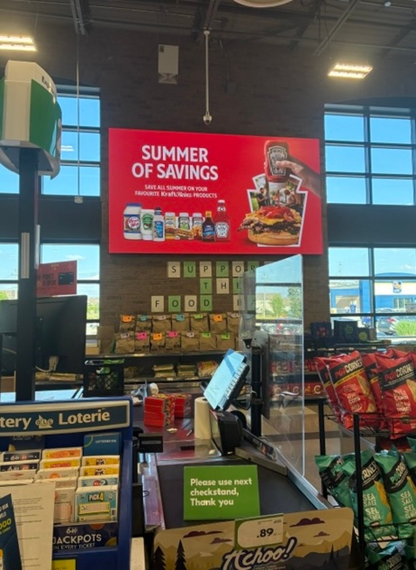 Kraft Sobeys Empire In-Store Screen 