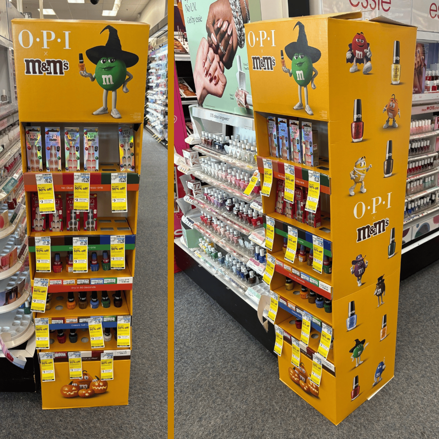 M&Ms OPI at CVS