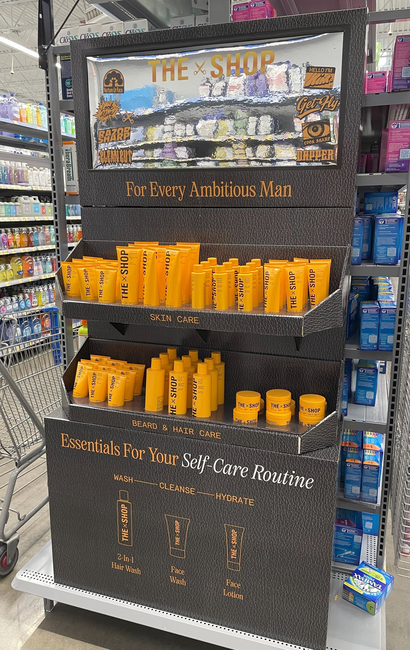 the shop walmart display