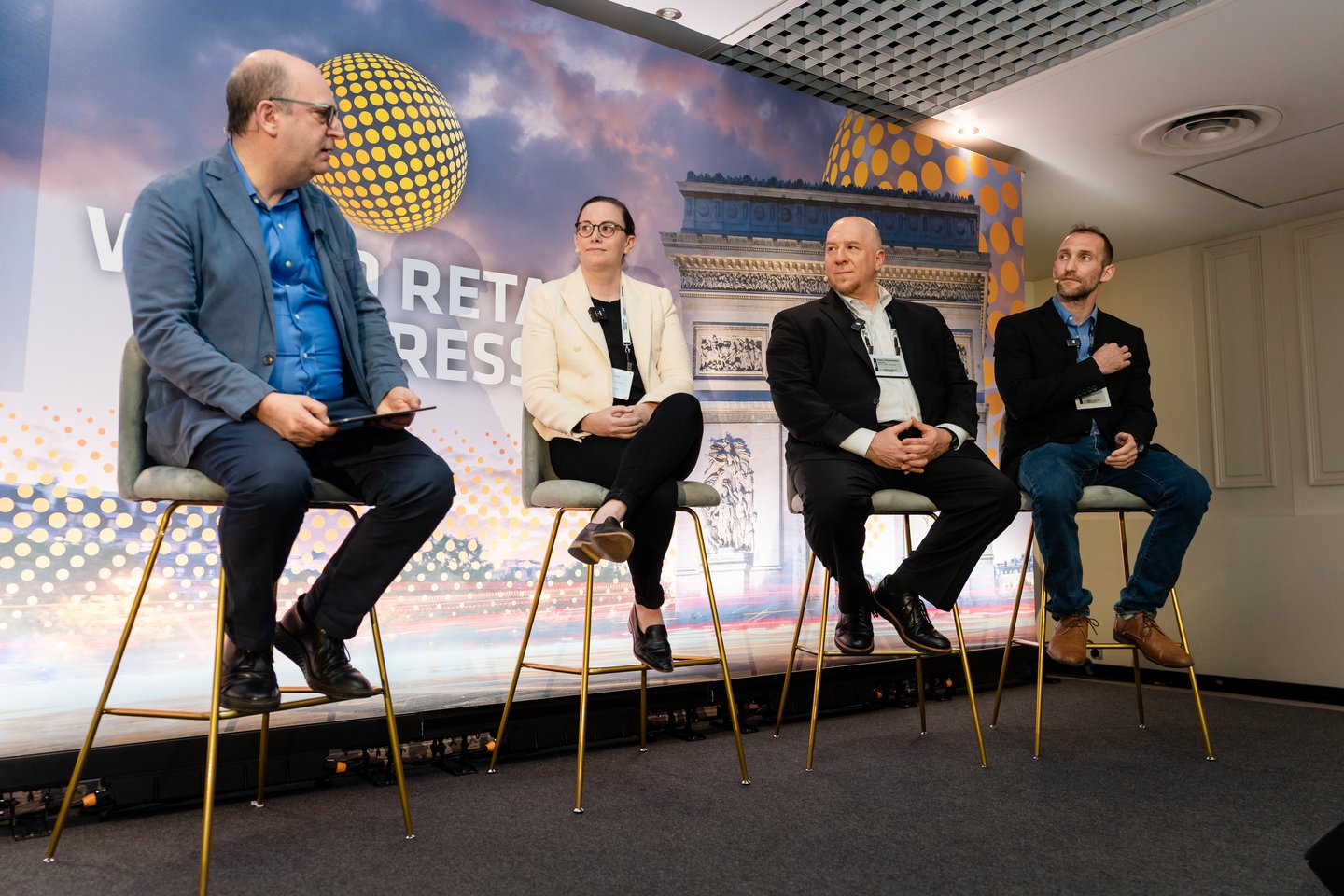 David Roth, CEO of The Store, Mindshare's Janet Levine, Vericast's Hans Fischmann, Placer.Ai's Ethan Chernofsky