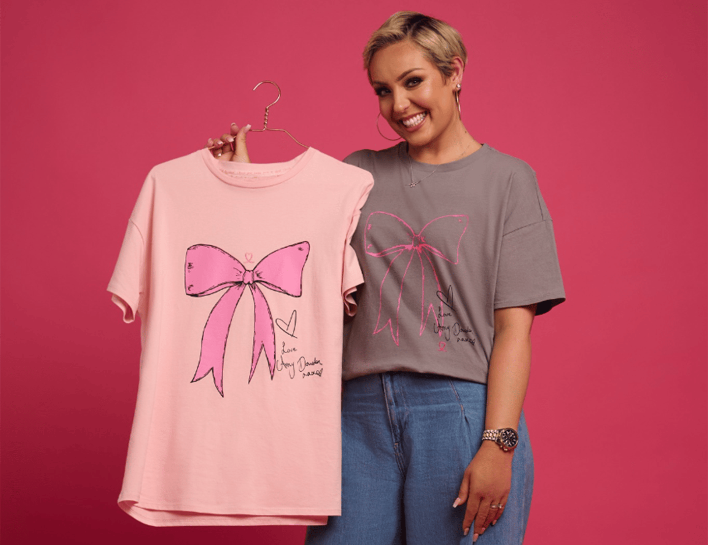 asda tickled pink t-shirt