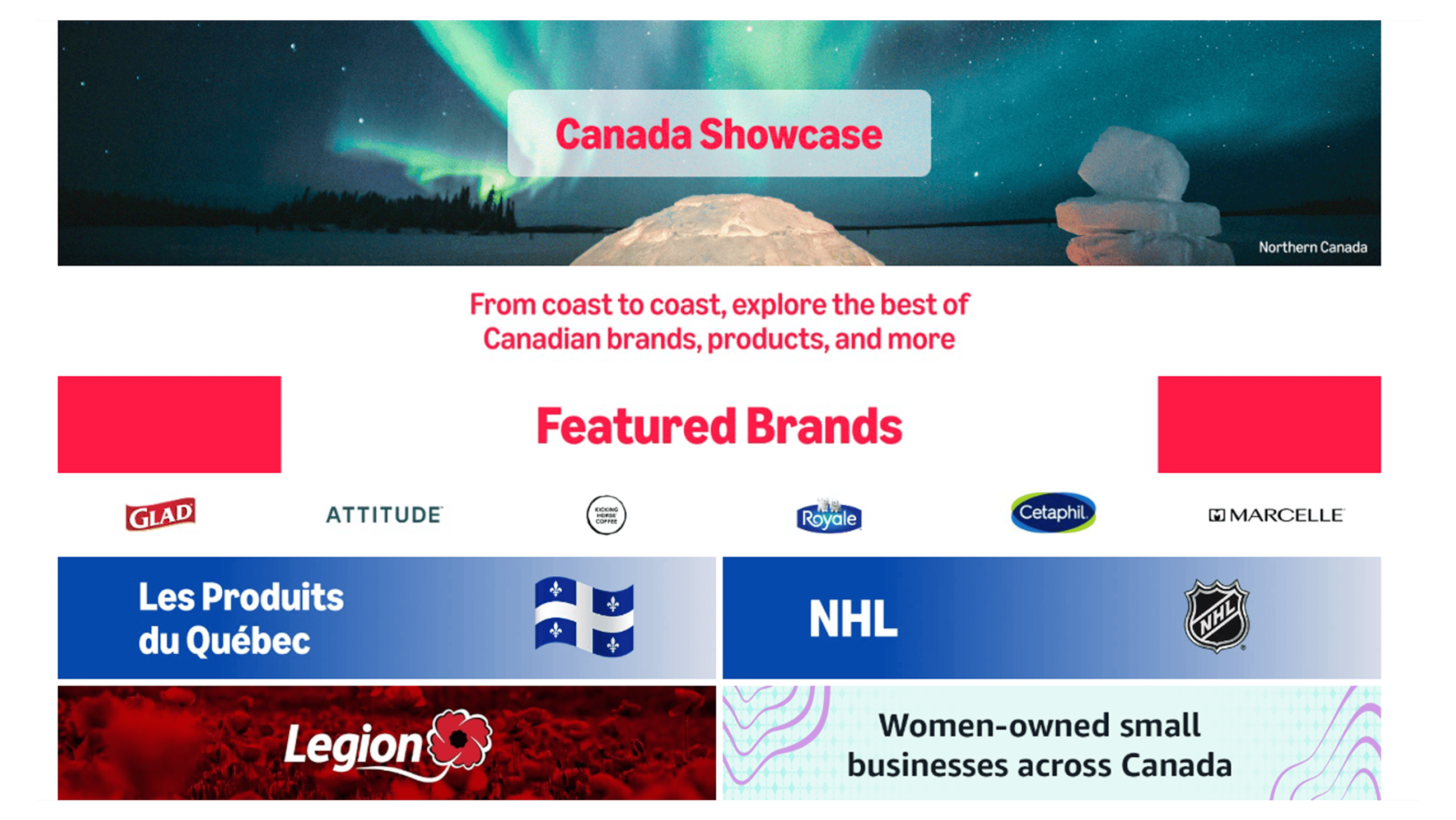canada showcase