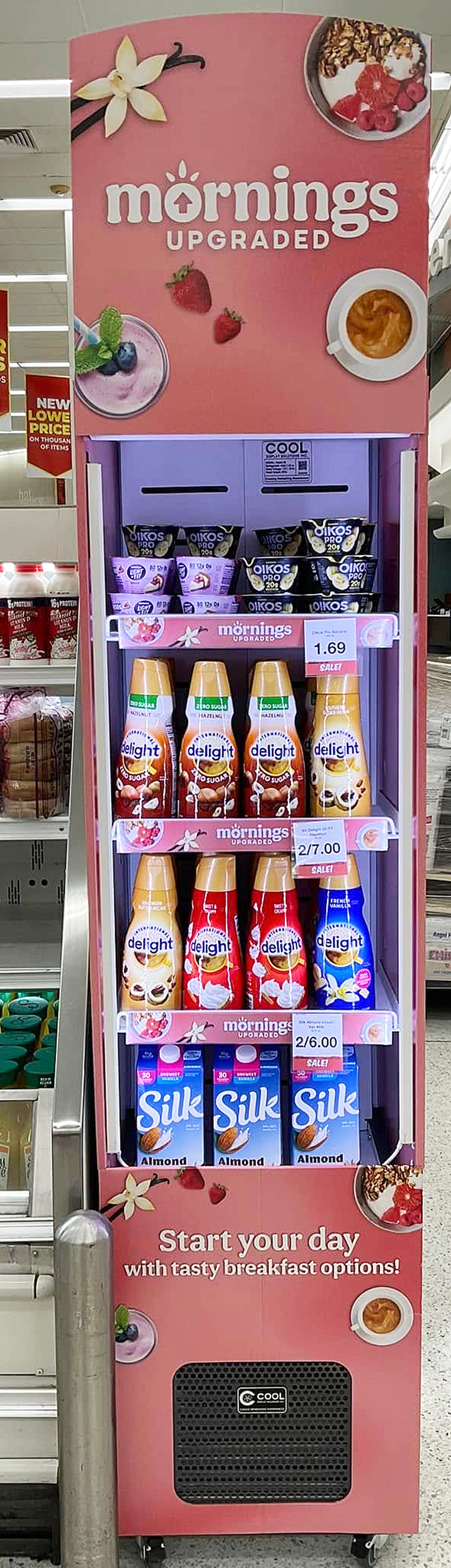 Danone Mornings Upgraded cooler