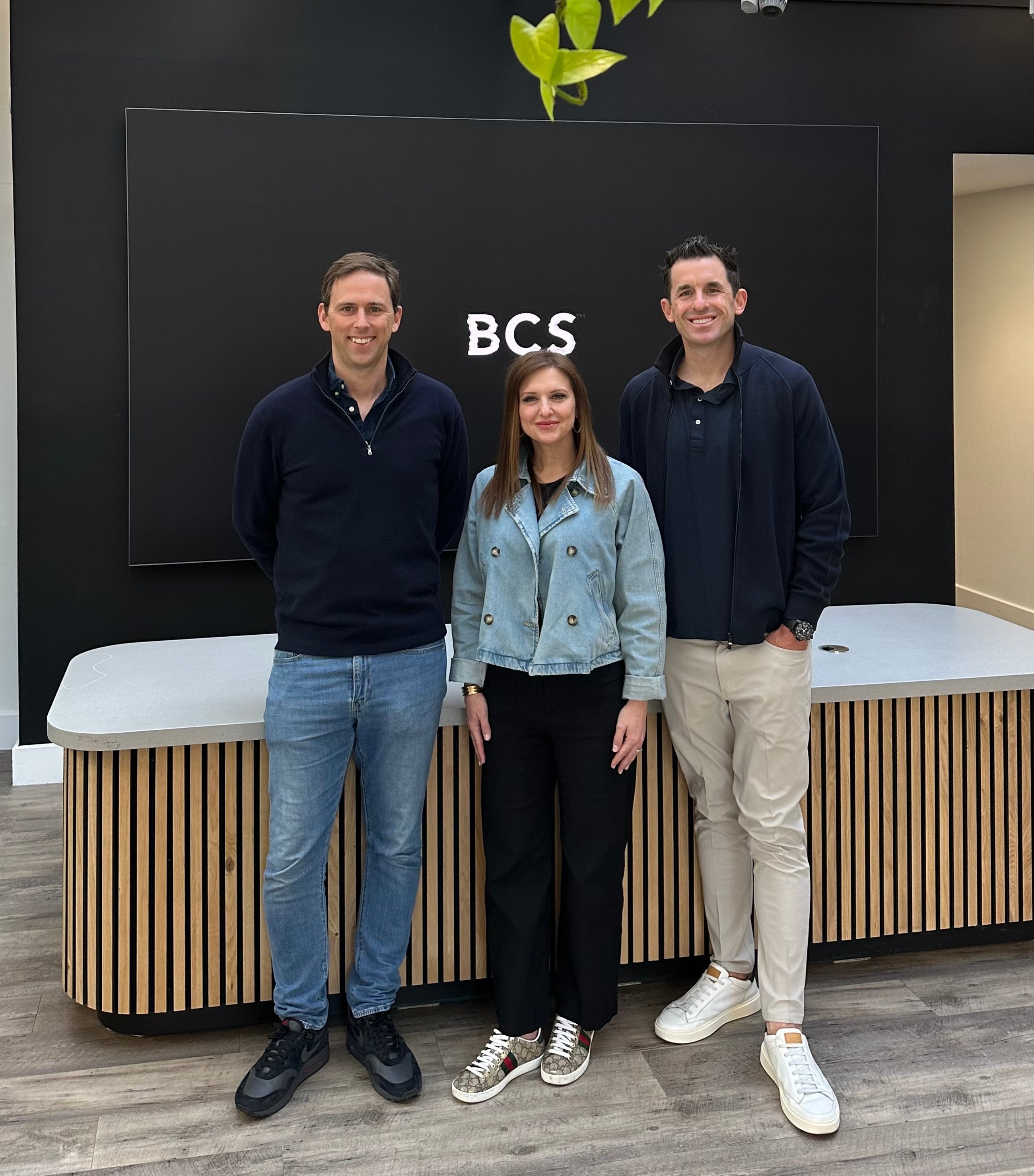 Barrows Connected Store Execs from left to right: James Hay Global, Global CEO; Kathryn Mazza, Chief Growth Officer, North America; Brian DeCoveny, Managing Director, North America.
