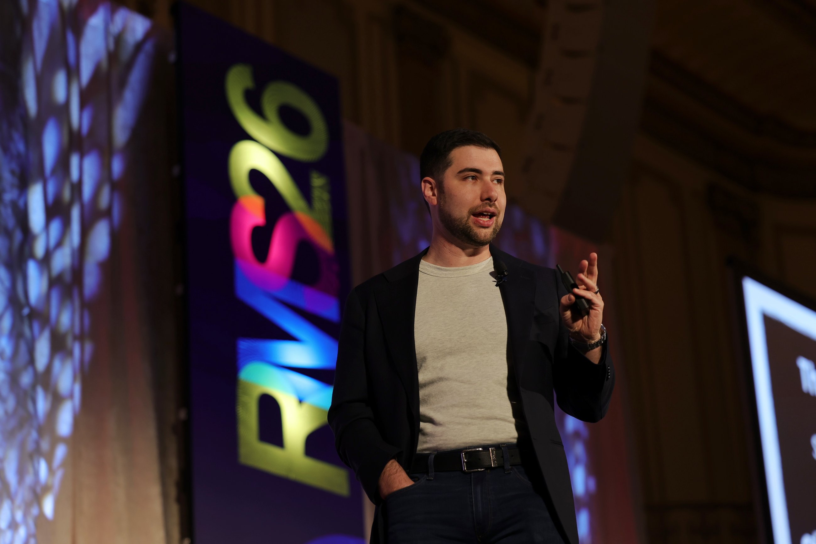 Giant Eagle's Justin Weinstein presents on June 3 at the Retail Media Summit in Chicago.