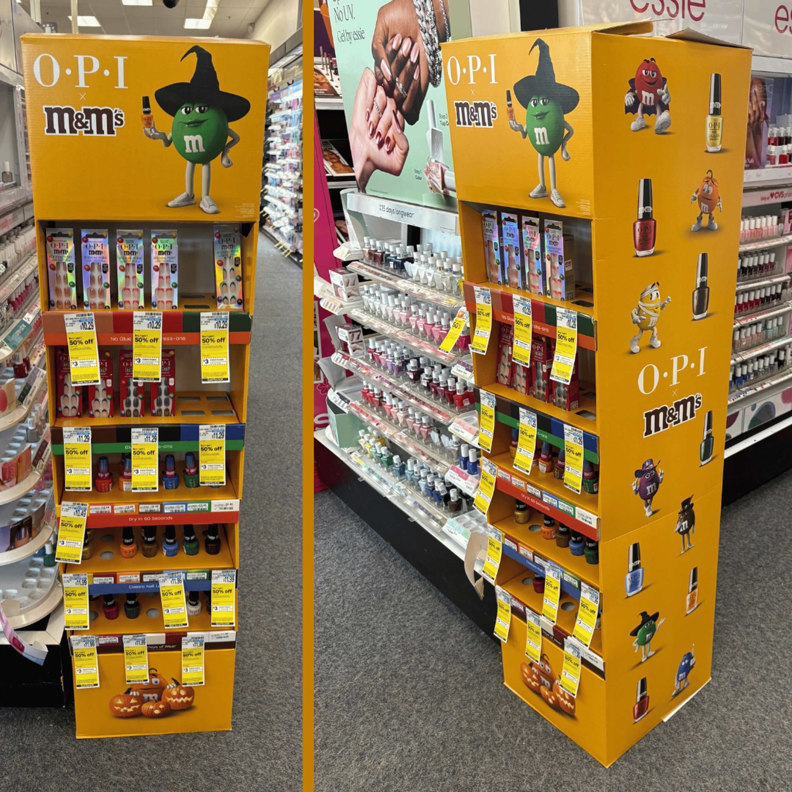 M&Ms OPI at CVS