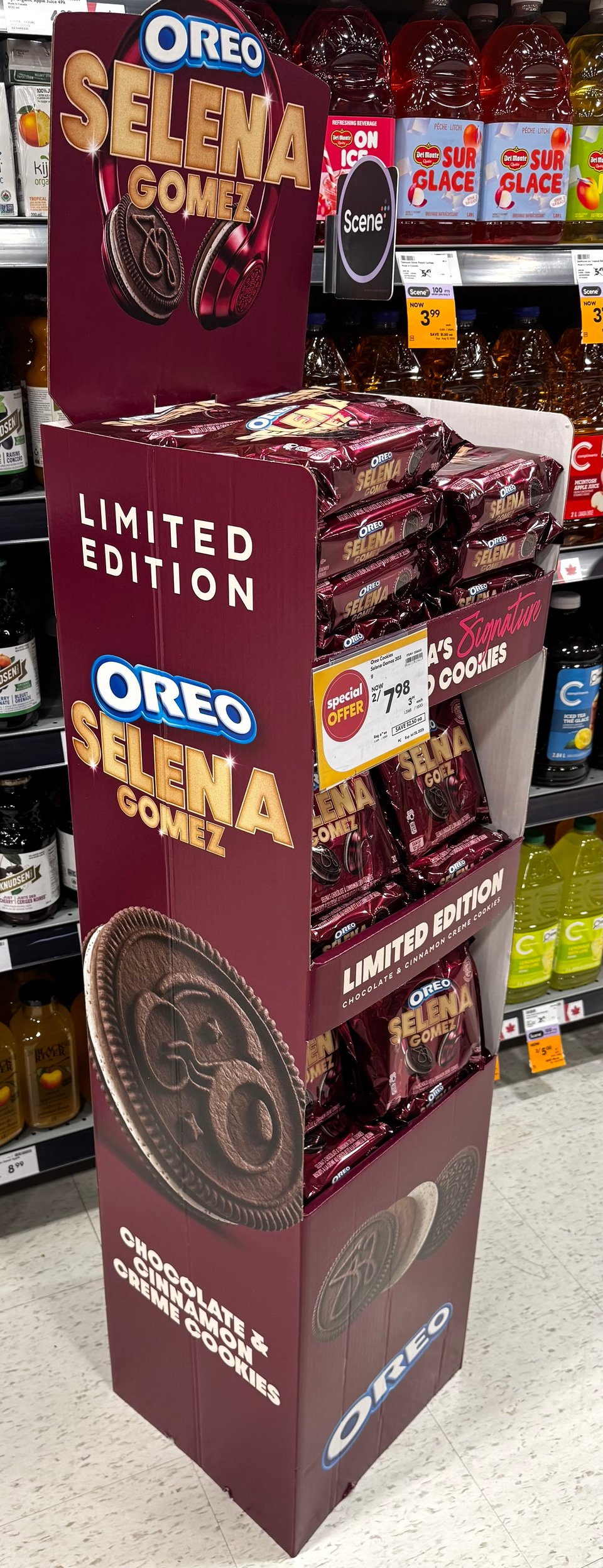 Oreo Selena Gomez Floorstand