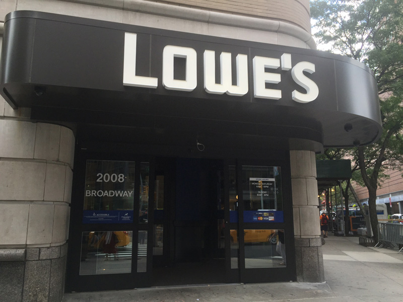 Manhattan lowes shop