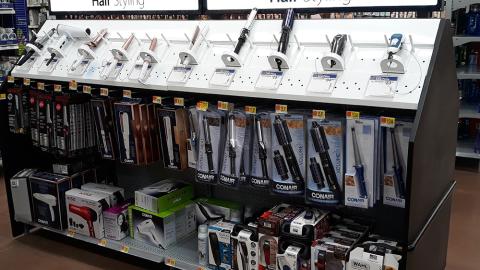 Walmart 'Hair Styling' Gondola