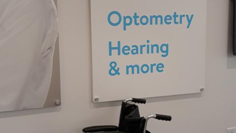 Walmart Health Wall Sign