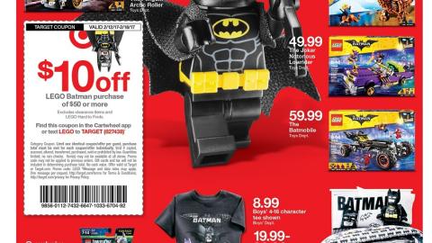 Target 2025 lego coupon